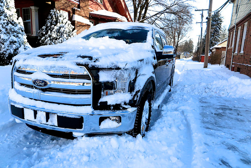 Illustration for article titled 2015 Sno*Drift in a 2015 Ford F150